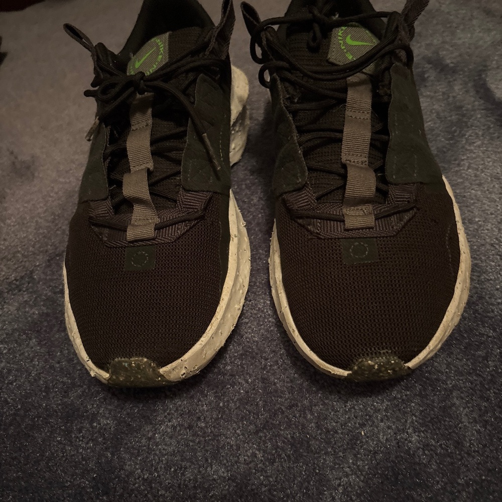 Nike Crater Impact Black Shoes - Size 9.5